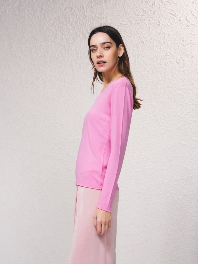 Pull basique en maille