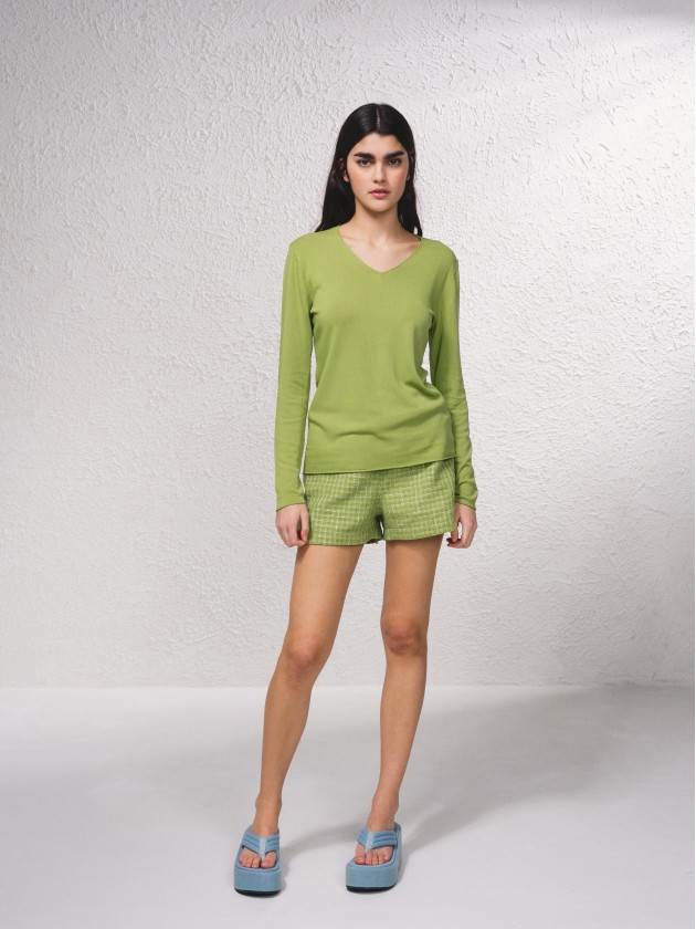 Pull basique en maille
