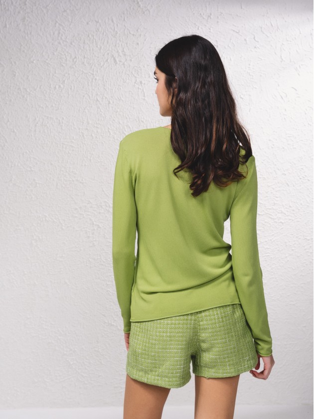 Pull basique en maille