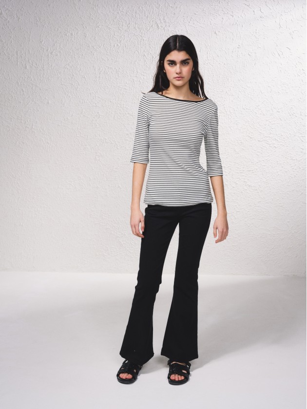 Camisola s riscas