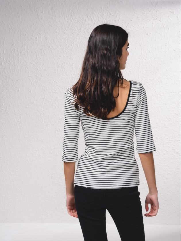Camisola s riscas
