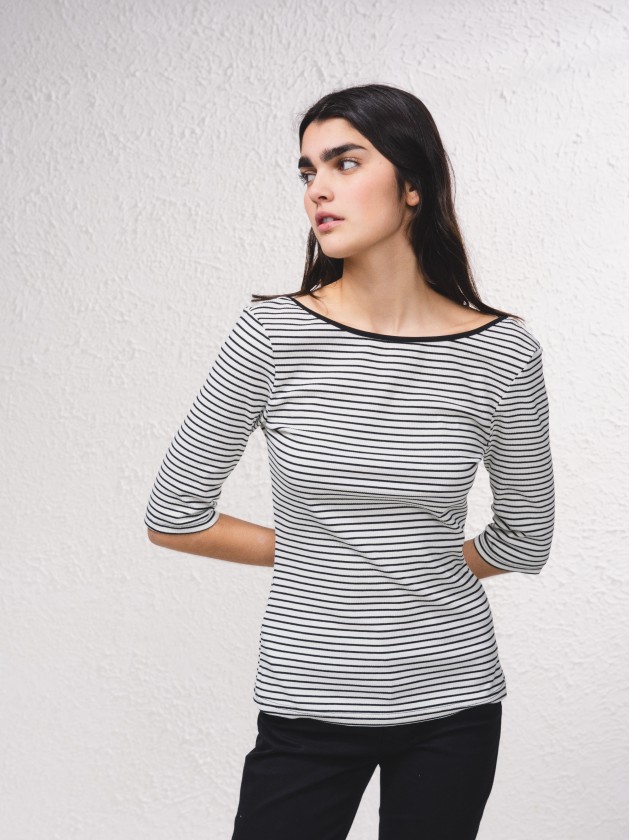Camisola s riscas