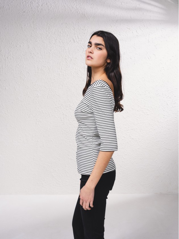 Camisola s riscas