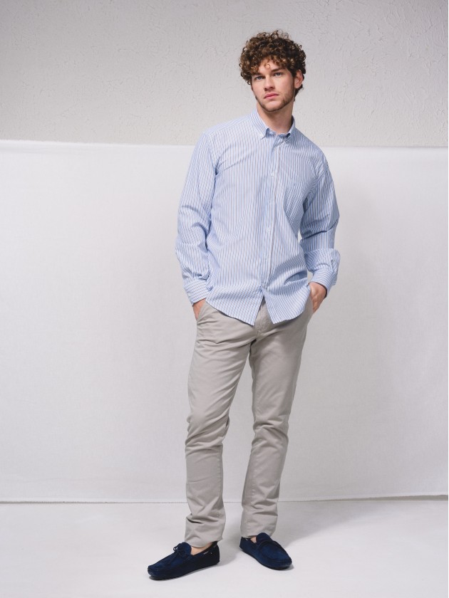 Camisa s riscas