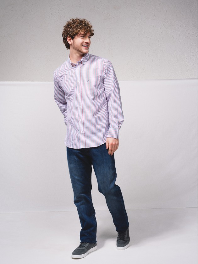 Camisa s riscas