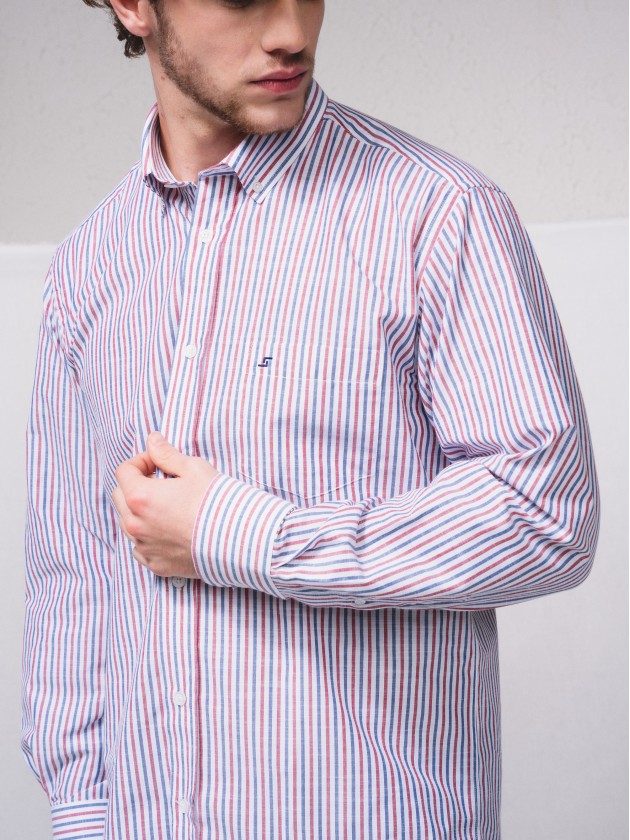 Camisa s riscas