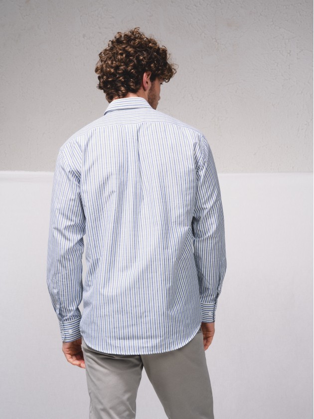 Chemise raye