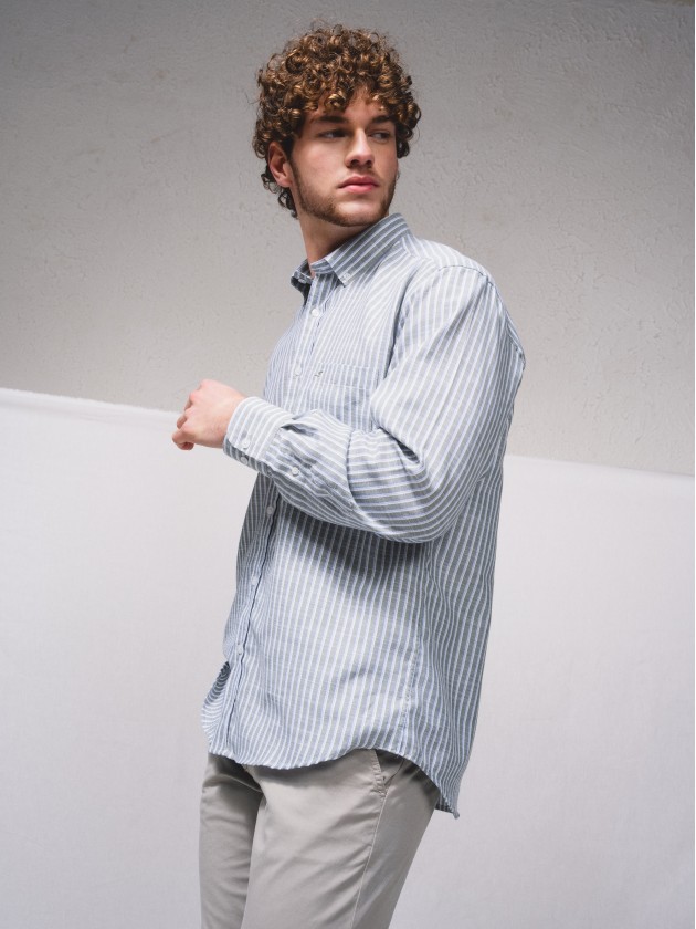 Camisa s riscas