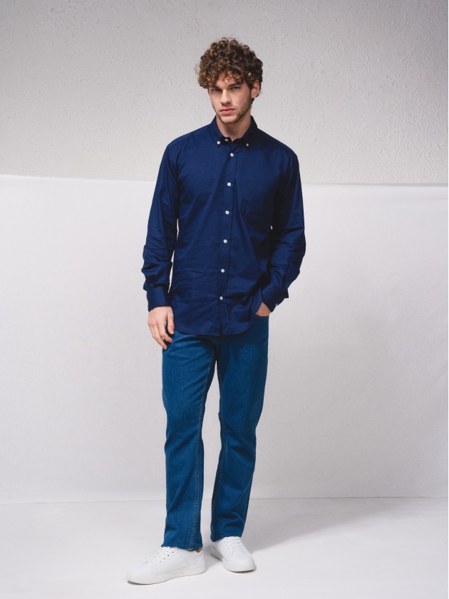 Camisa de popelina