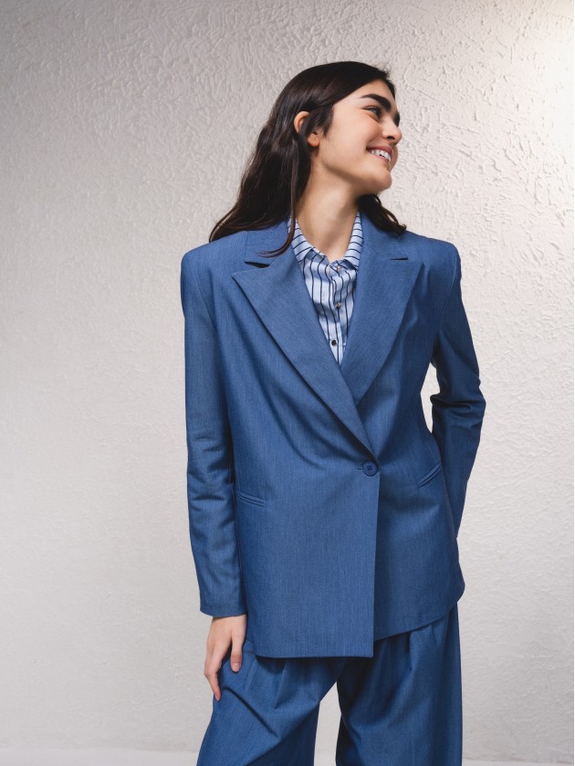 Blazer cruzado