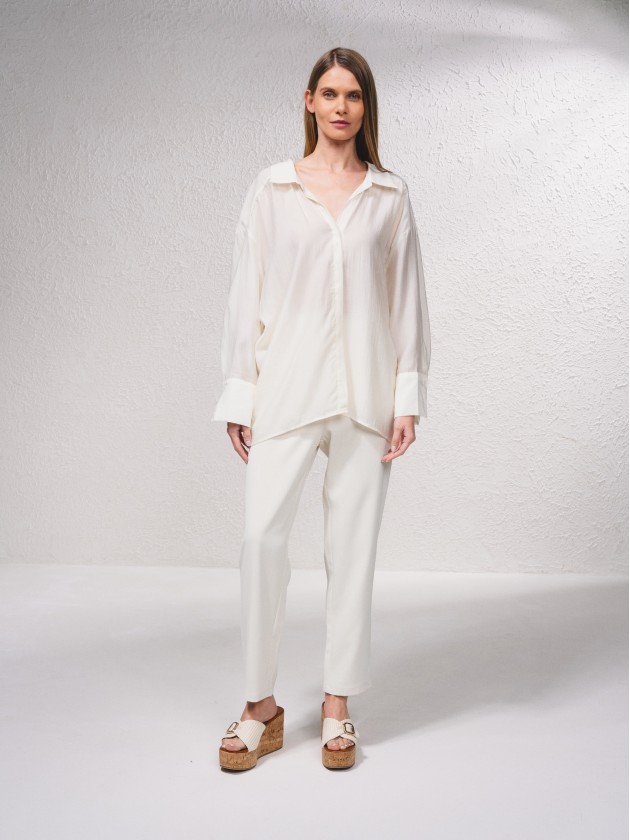 Blusa oversize