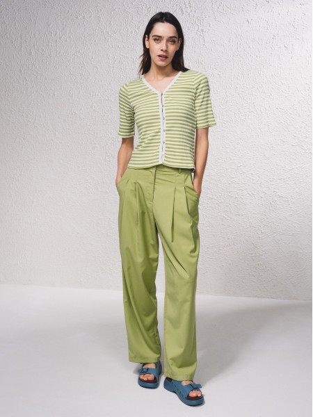 Pantalon avec pinces