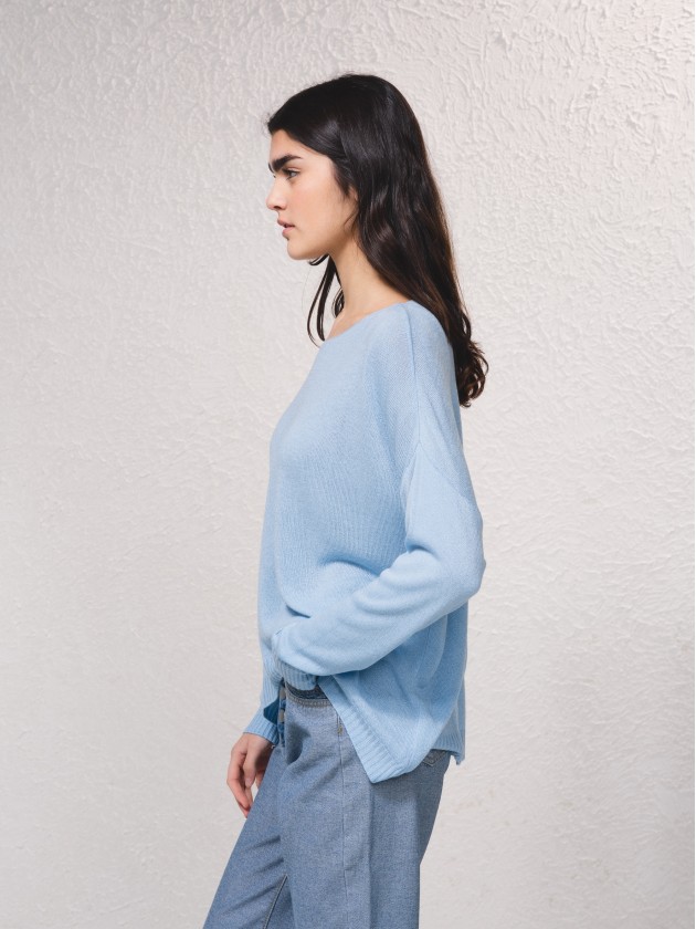 Camisola de malha oversize