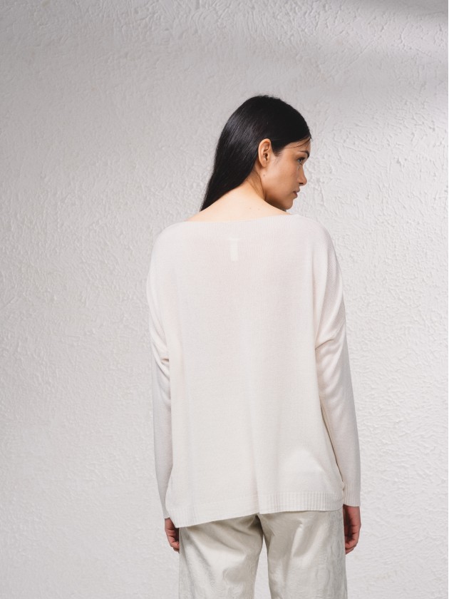 Camisola de malha oversize