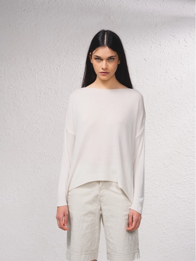 Camisola de malha oversize