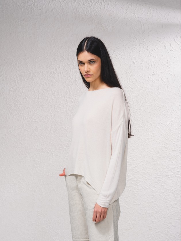 Camisola de malha oversize