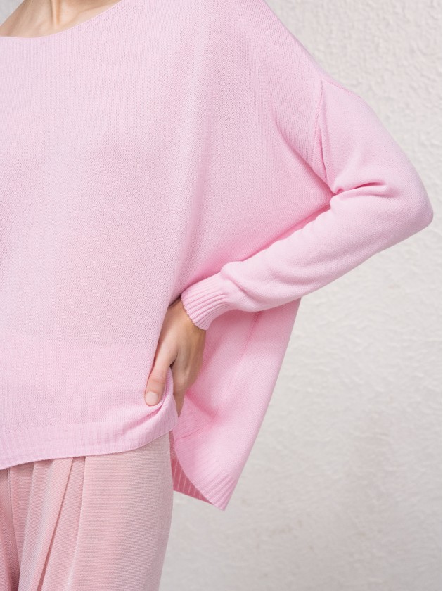 Camisola de malha oversize