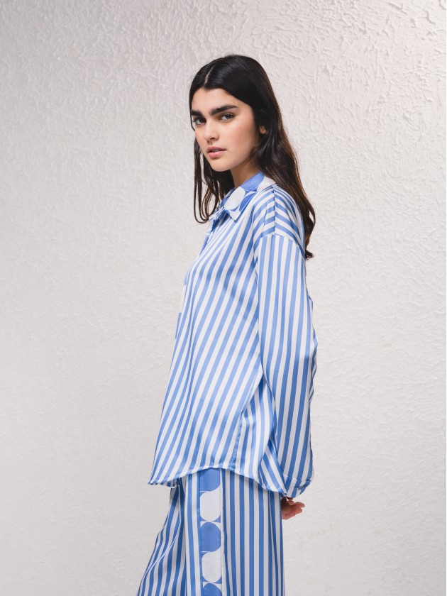 Camisa oversize com estampado