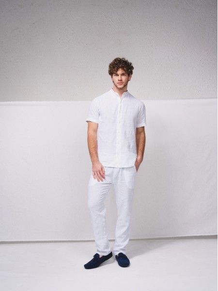 Chemise en lin mlang