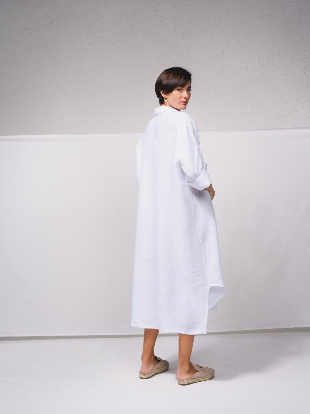 Vestido de linho