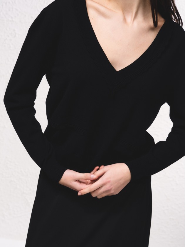 Camisola de malha fina