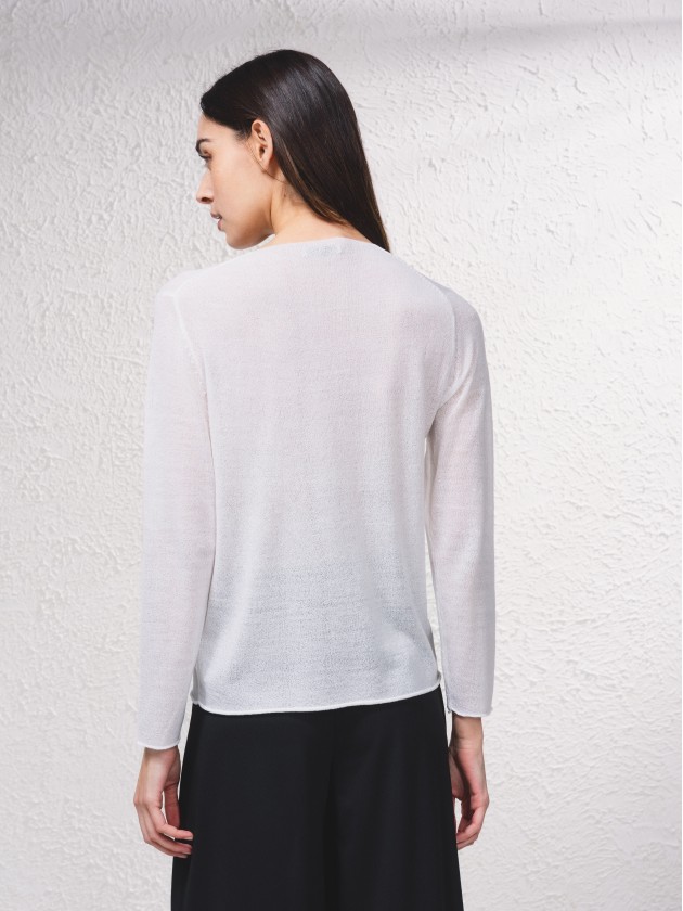 Pull basique en maille fine