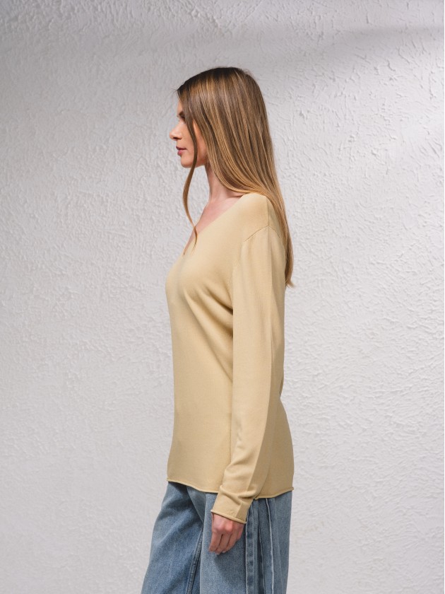 Camisola bsica de malha