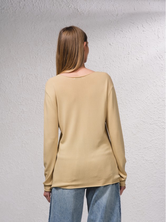 Camisola bsica de malha
