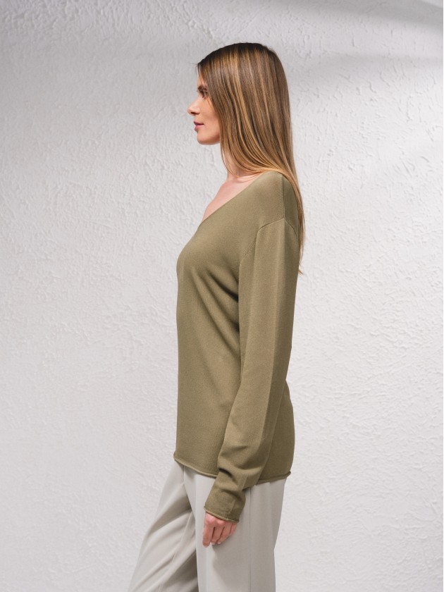 Camisola bsica de malha