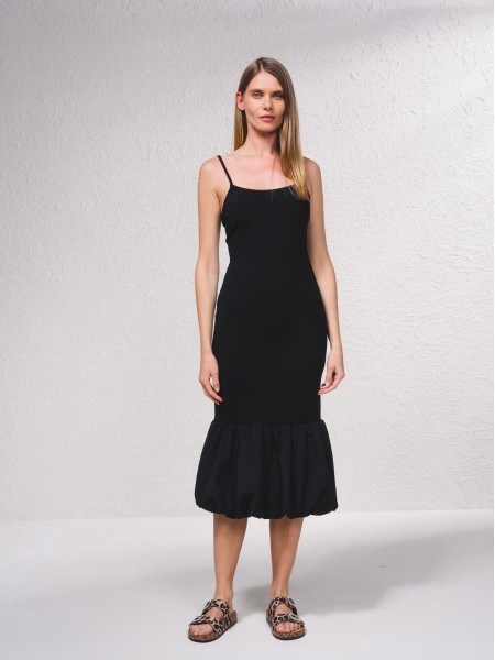 Robe midi  bretelles