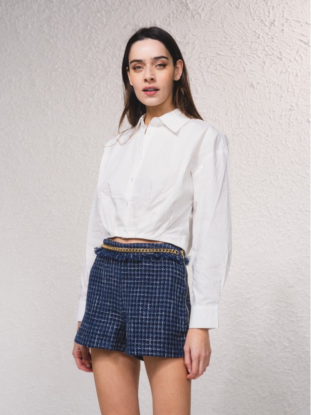 Camisa crop