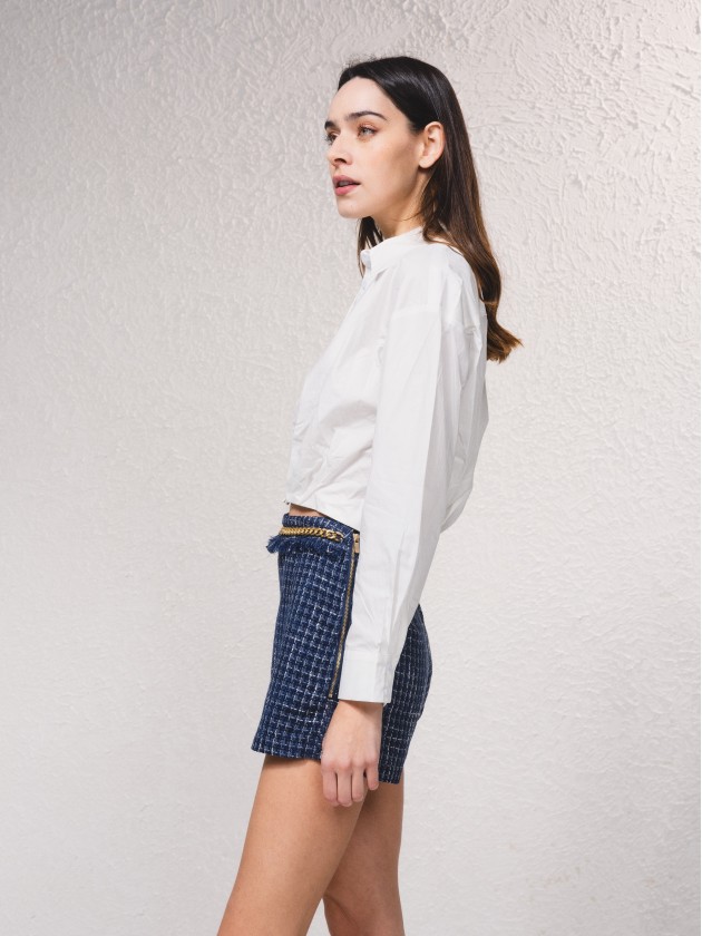 Camisa crop