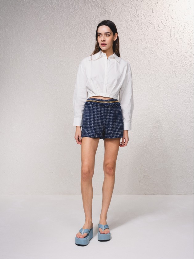 Camisa crop