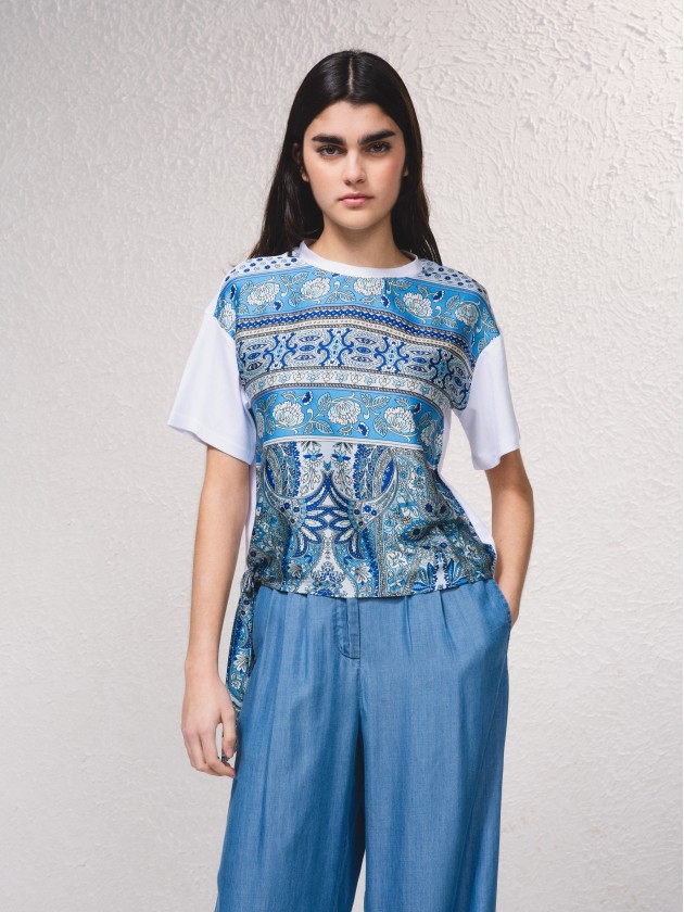 T-shirt com estampado