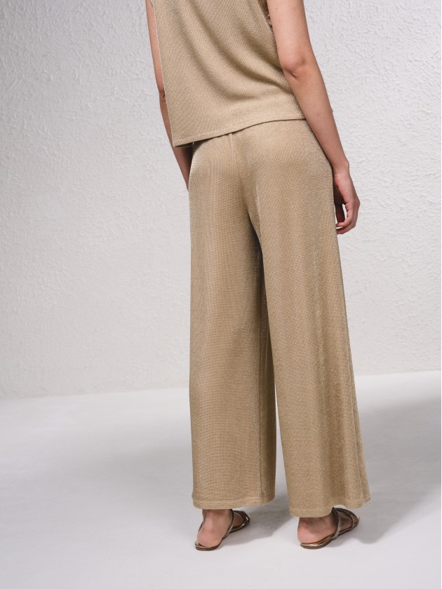 Calas em lurex com atilhos