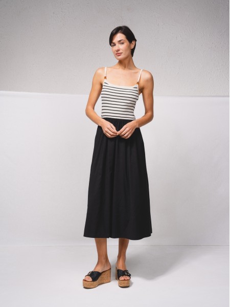 Strappy midi dress
