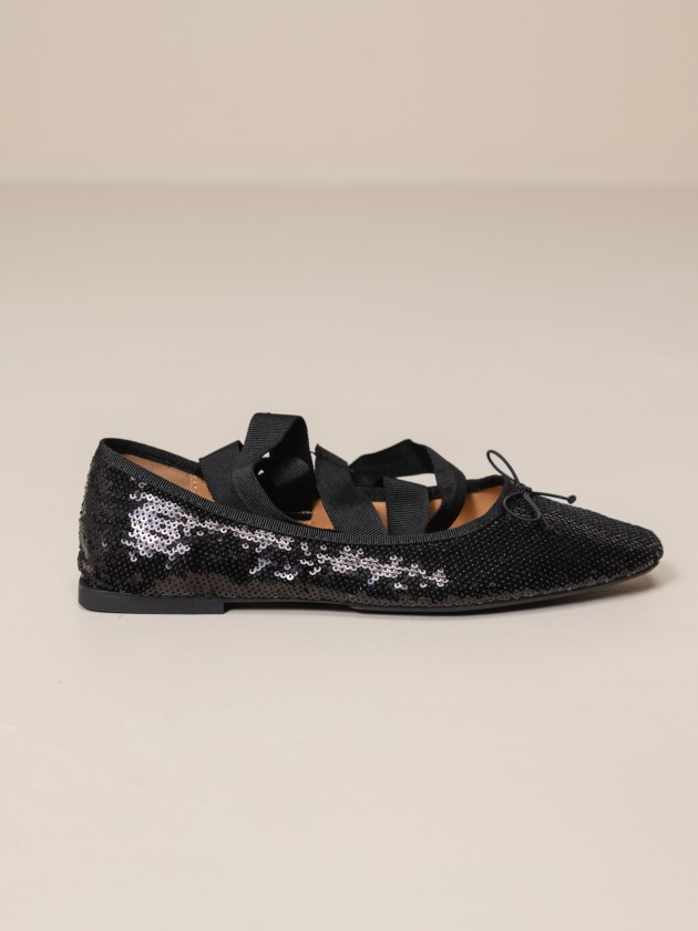 Sapatos sabrinas com fitas
