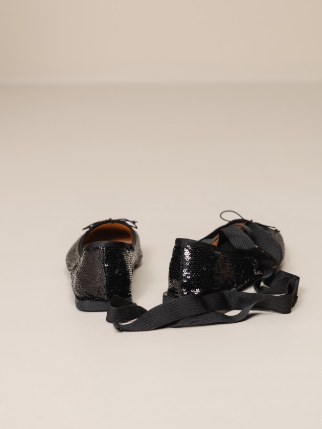 Sapatos sabrinas com fitas