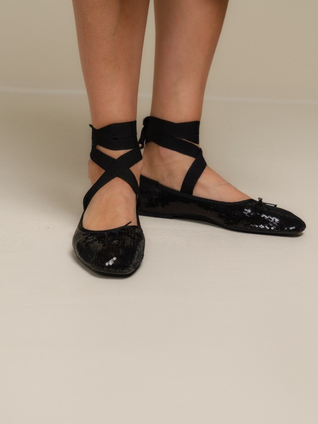 Sapatos sabrinas com fitas