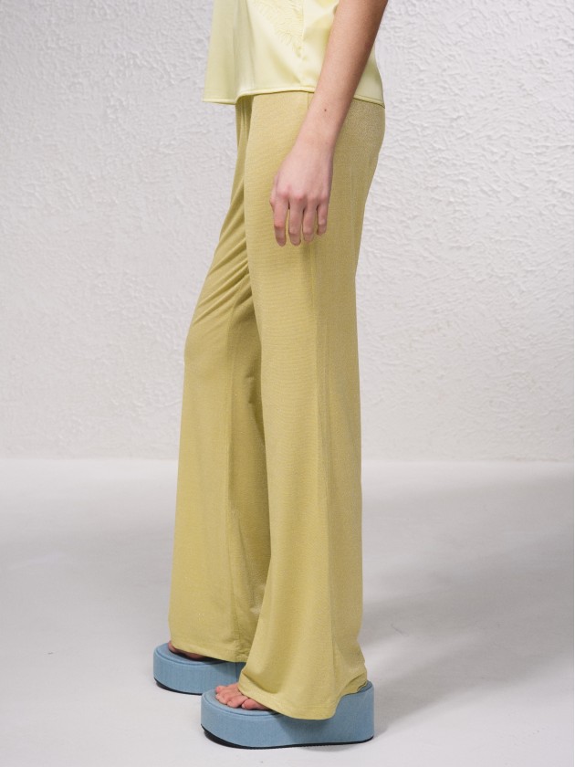 Pantalon avec lurex