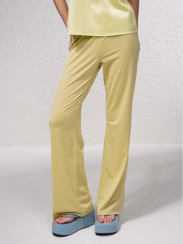 Pantalon avec lurex