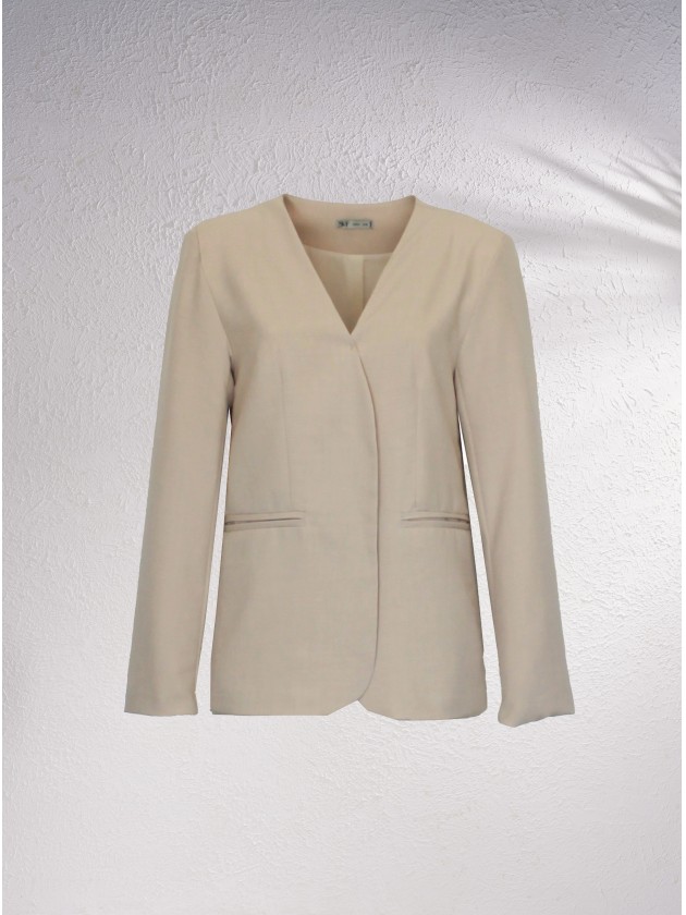 Blazer fato sem fecho
