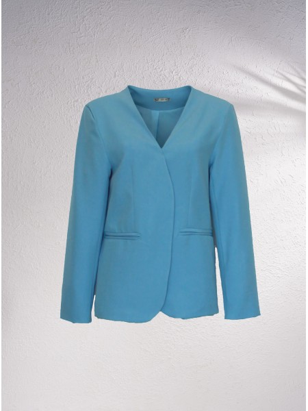 Blazer fato sem fecho
