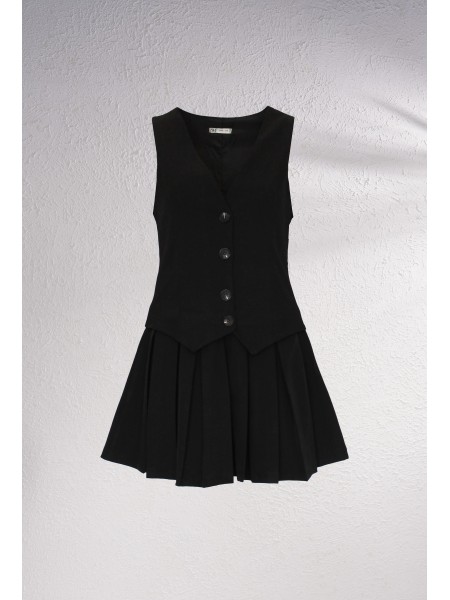 Short combined dress