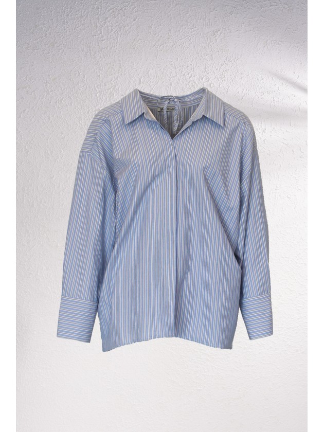 Camisa oversize s riscas