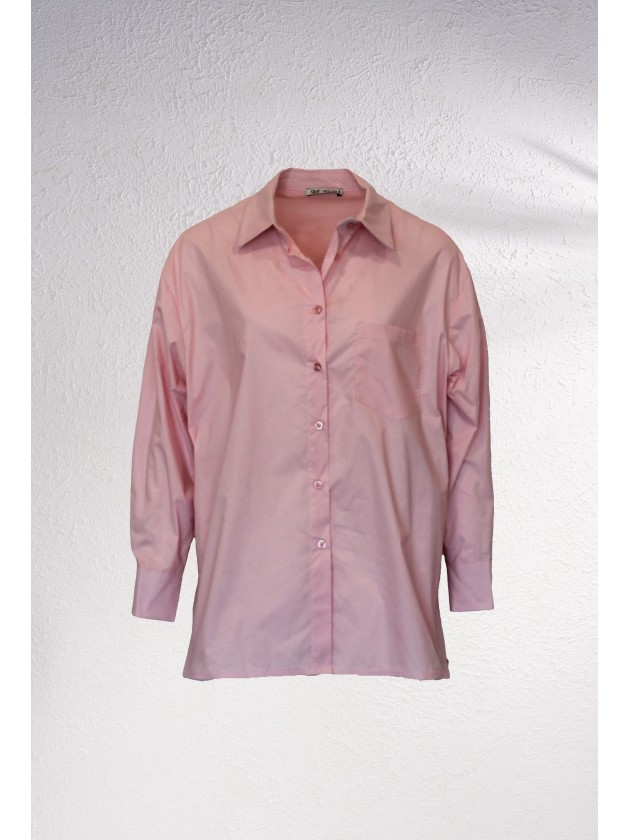 Camisa de algodo com abertura laterar