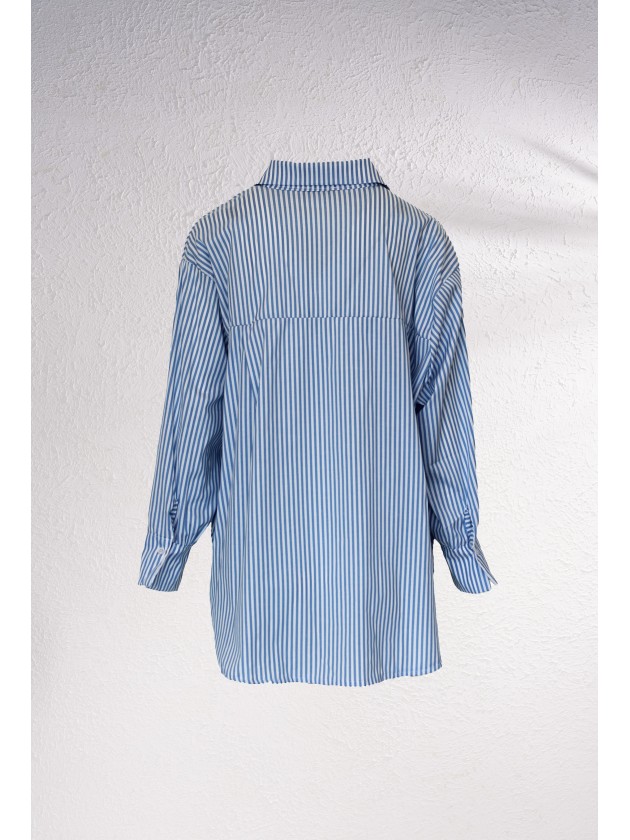 Camisa oversize s riscas