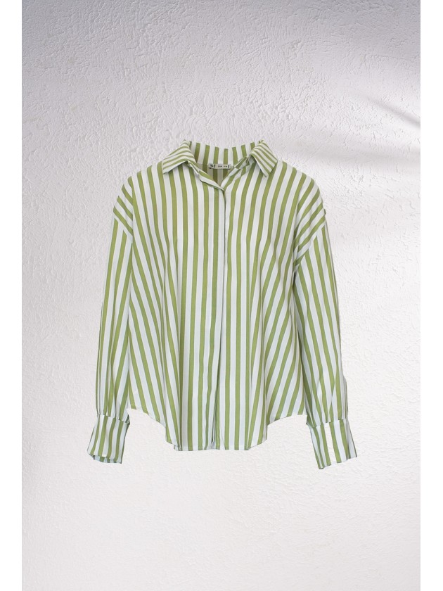Camisa oversize s riscas