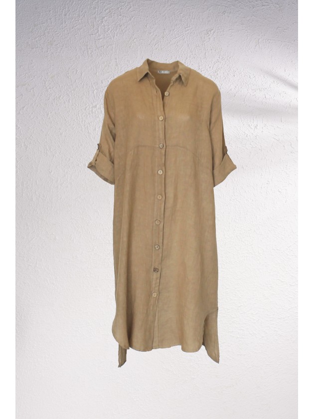 Vestido de linho