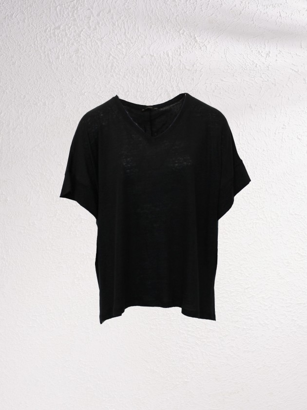 Short sleeve sweater